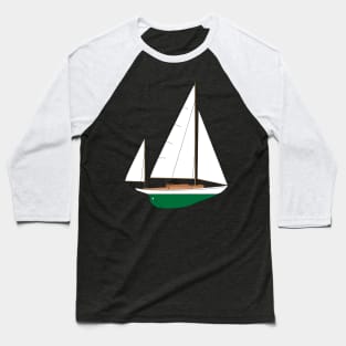 Concordia Yawl Sailboat Baseball T-Shirt